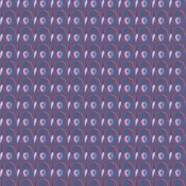 Soyut arkaplan ile kusursuz geometrik süsleme deseni