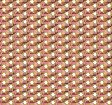 Soyut geometrik şablonun vektör çizimi