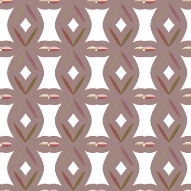 soyut süslemeli baskı, kusursuz desenli kumaş arkaplan