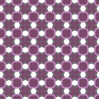 Modern geometrik vektör tasarımı, kusursuz desen çizimi