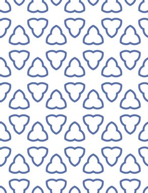 Modern geometrik vektör tasarımı, kusursuz desen çizimi