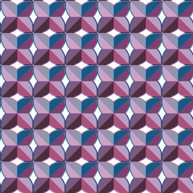 Soyut geometrik şablonun vektör çizimi