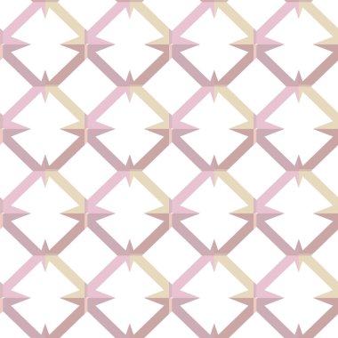 Modern geometrik vektör tasarımı, kusursuz desen çizimi