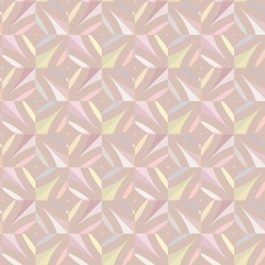 Modern geometrik vektör tasarımı, kusursuz desen çizimi