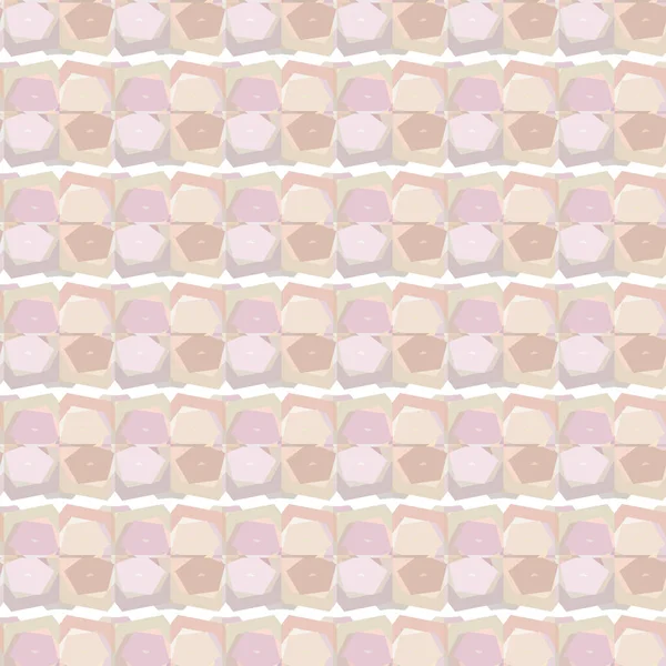 Motif Ornemental Géométrique Sans Couture Fond Illusion Abstraite — Image vectorielle