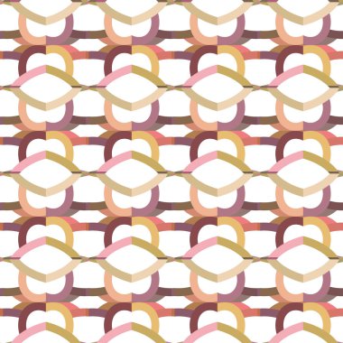 Modern geometrik vektör tasarımı, kusursuz desen çizimi