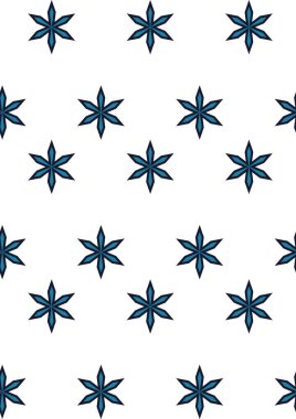 Modern geometrik vektör tasarımı, kusursuz desen çizimi