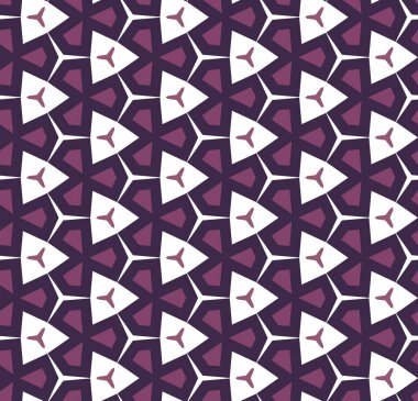 Kusursuz geometrik süslemeli desen, soyut illüzyon arka planı