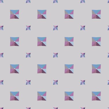 Kusursuz geometrik süslemeli desen, soyut illüzyon arka planı