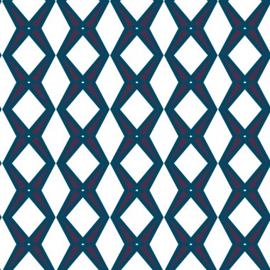 Modern geometrik vektör tasarımı, kusursuz desen çizimi