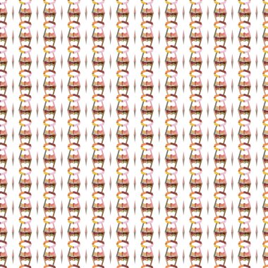 Kusursuz geometrik süslemeli desen, soyut illüzyon arka planı