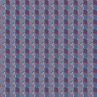 Kusursuz geometrik süslemeli desen, soyut illüzyon arka planı   