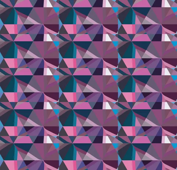 Nahtlose Geometrische Ornamentale Muster Abstrakte Illusion Hintergrund — Stockvektor