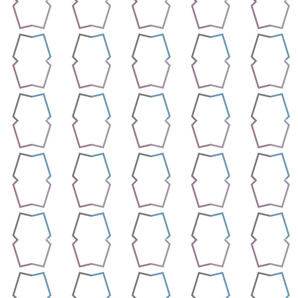 Diseño Moderno Vector Geométrico Ilustración Patrón Sin Costura — Archivo Imágenes Vectoriales