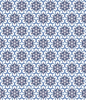 Soyut arkaplan ile kusursuz geometrik süsleme deseni
