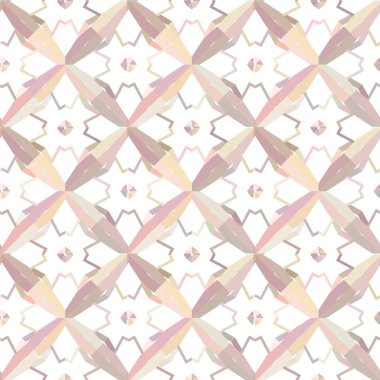 Modern geometrik vektör tasarımı, kusursuz desen çizimi