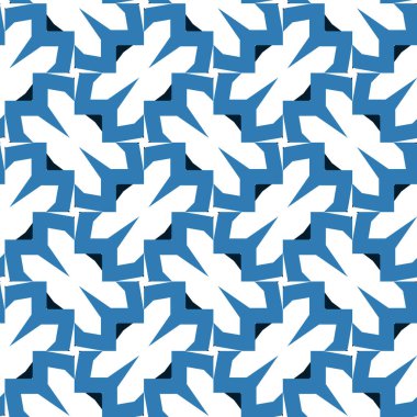 modern biçim illüstrasyonu, vektör geometrik dikişsiz desen