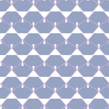Modern geometrik vektör tasarımı, kusursuz desen çizimi