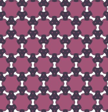 Modern geometrik vektör tasarımı, kusursuz desen çizimi