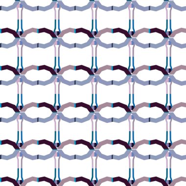 Soyut geometrik şablonun vektör çizimi