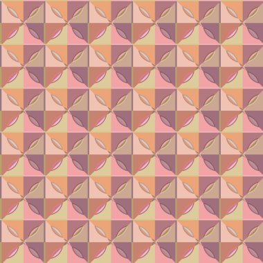 Soyut geometrik şablonun vektör çizimi