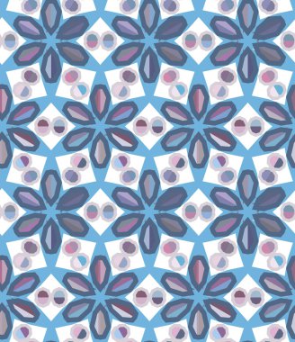 Soyut geometrik şablonun vektör çizimi