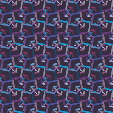 soyut süslemeli baskı, kusursuz desenli kumaş arkaplan