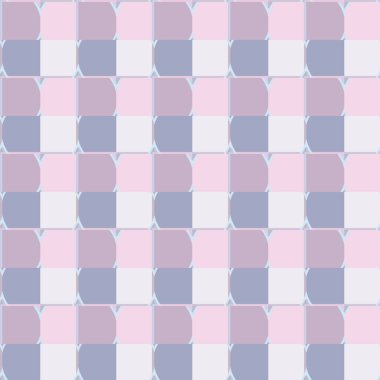 Modern geometrik vektör tasarımı, kusursuz desen çizimi