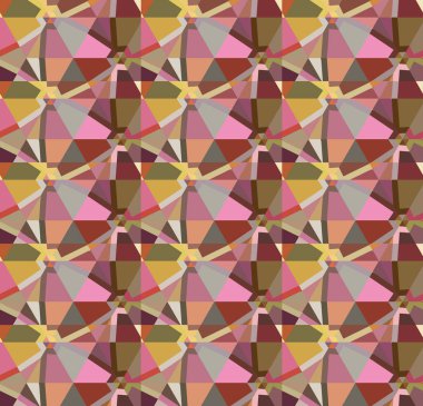 Soyut geometrik şablonun vektör çizimi