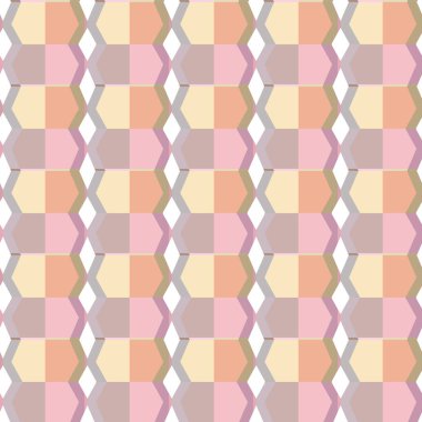 Soyut geometrik şablonun vektör çizimi