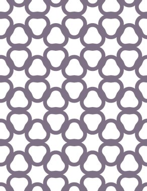 Modern geometrik vektör tasarımı, kusursuz desen çizimi