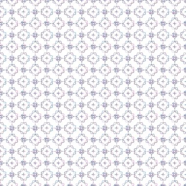 Soyut arkaplan ile kusursuz geometrik süsleme deseni