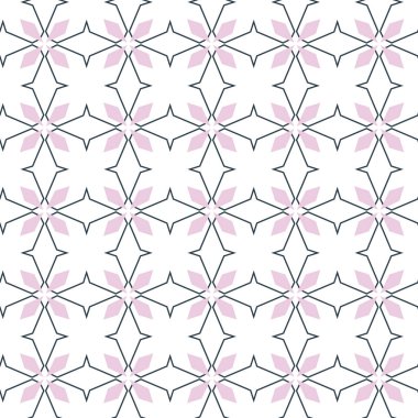 Kusursuz geometrik süslemeli desen, soyut illüzyon arka planı   