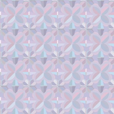 Soyut geometrik şablonun vektör çizimi