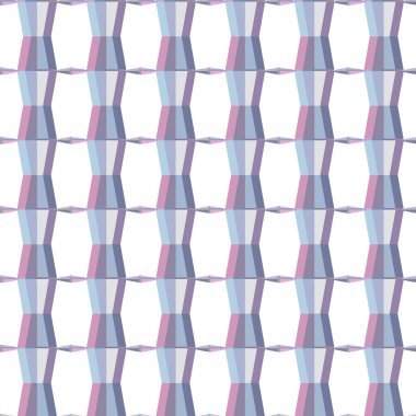 modern biçim illüstrasyonu, vektör geometrik dikişsiz desen