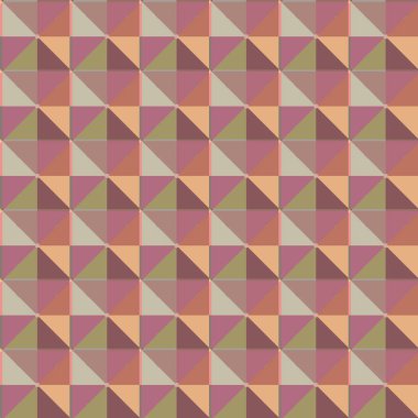 Kusursuz geometrik süslemeli desen, soyut illüzyon arka planı   