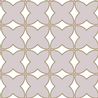 Modern geometrik vektör tasarımı, kusursuz desen çizimi