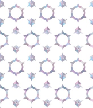 Soyut arkaplan ile kusursuz geometrik süsleme deseni