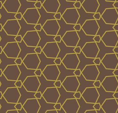 Kusursuz geometrik süslemeli desen, soyut illüzyon arka planı   