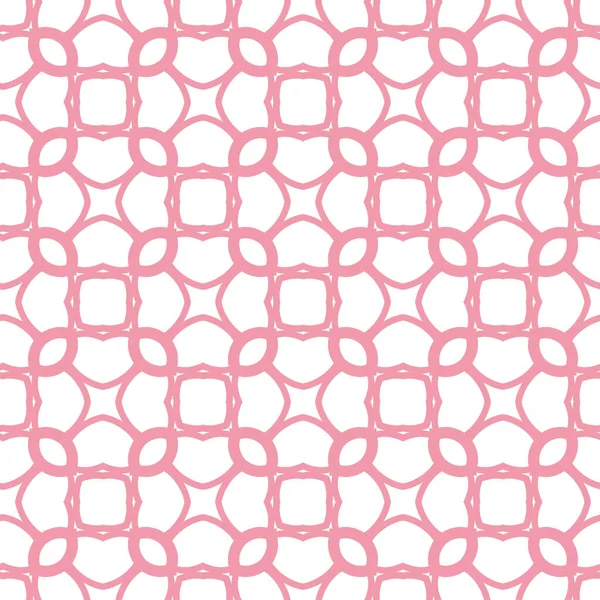 Nahtlose Geometrische Ornamentale Muster Abstrakte Illusion Hintergrund — Stockvektor