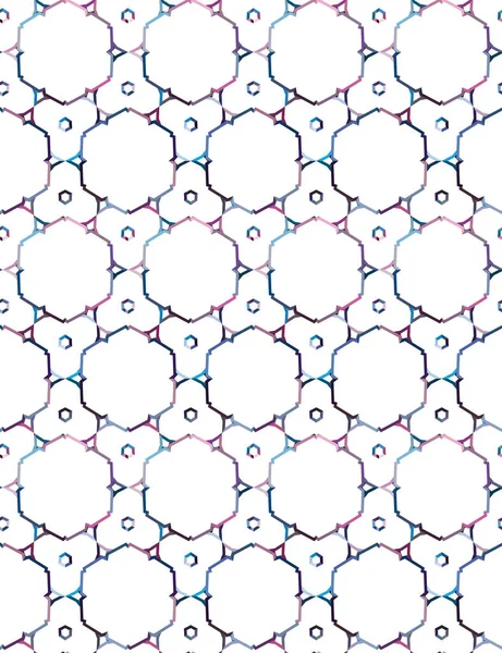 솔기없는 추상적 장식적 — 스톡 벡터