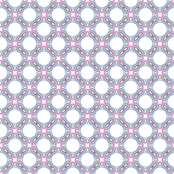 Nahtlose Geometrische Ornamentale Muster Abstrakte Illusion Hintergrund — Stockvektor