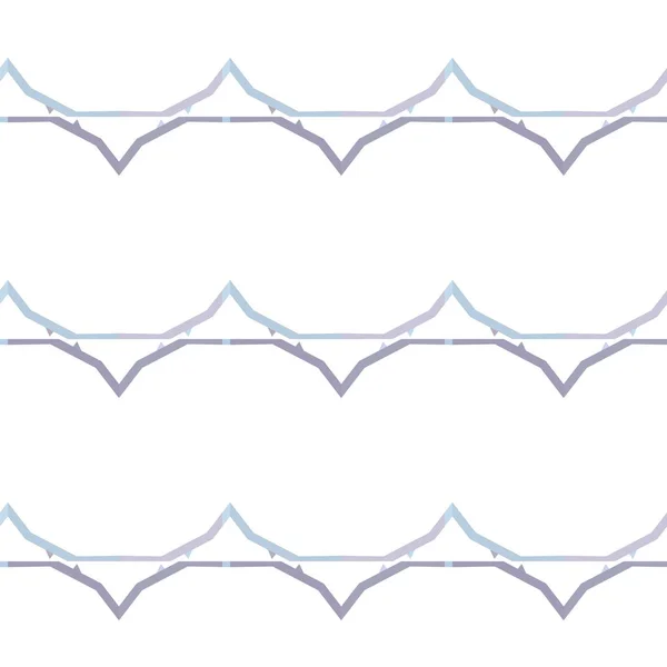 Motif Ornemental Géométrique Sans Couture Fond Illusion Abstraite — Image vectorielle