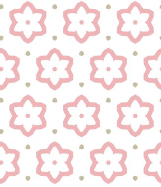 Modern geometrik vektör tasarımı, kusursuz desen çizimi