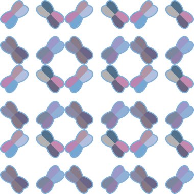 Soyut geometrik şablonun vektör çizimi