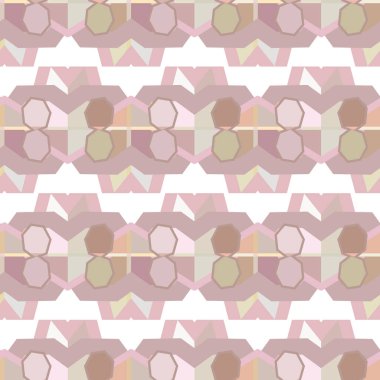 Modern geometrik vektör tasarımı, kusursuz desen çizimi