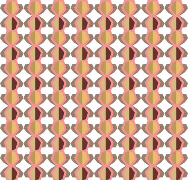 Kusursuz geometrik süslemeli desen, soyut illüzyon arka planı