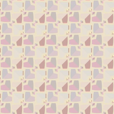 Kusursuz geometrik süslemeli desen, soyut illüzyon arka planı