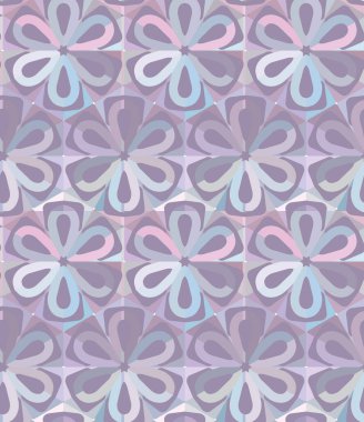 Modern geometrik vektör tasarımı, kusursuz desen çizimi