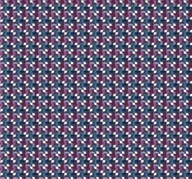 Modern geometrik vektör tasarımı, kusursuz desen çizimi